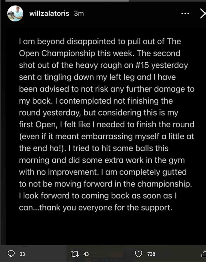 Zalatoris Screen Shot